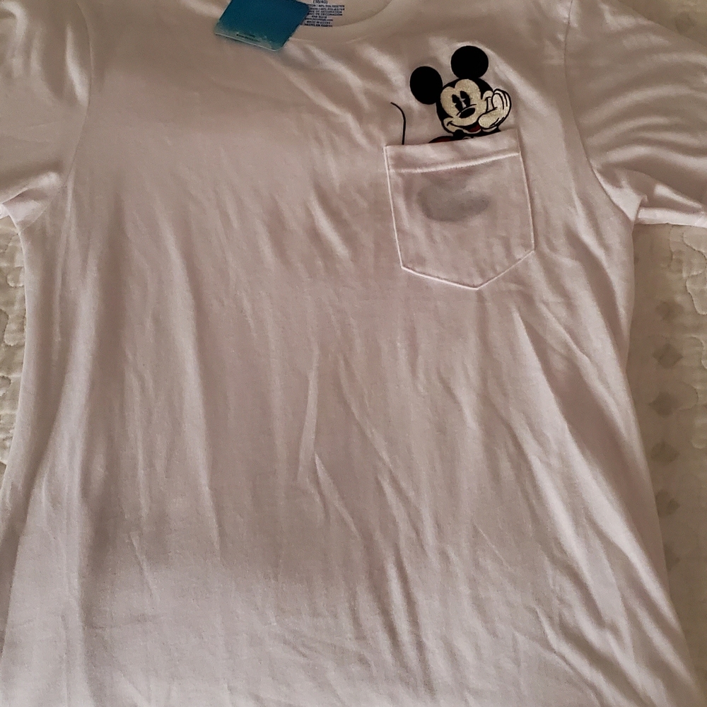 Disney White Mickey Mouse Blouse